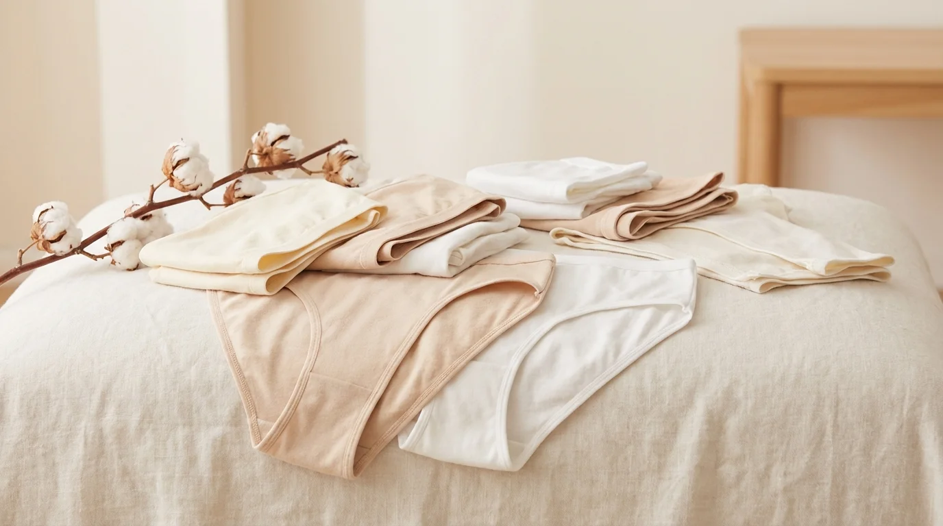 Culotte en coton : pourquoi c'est le choix le plus sain pour votre peau